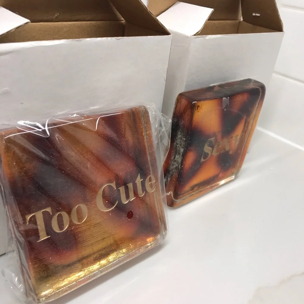 GLASS COASTER SET OF 4 from OREGON COAST NEW
